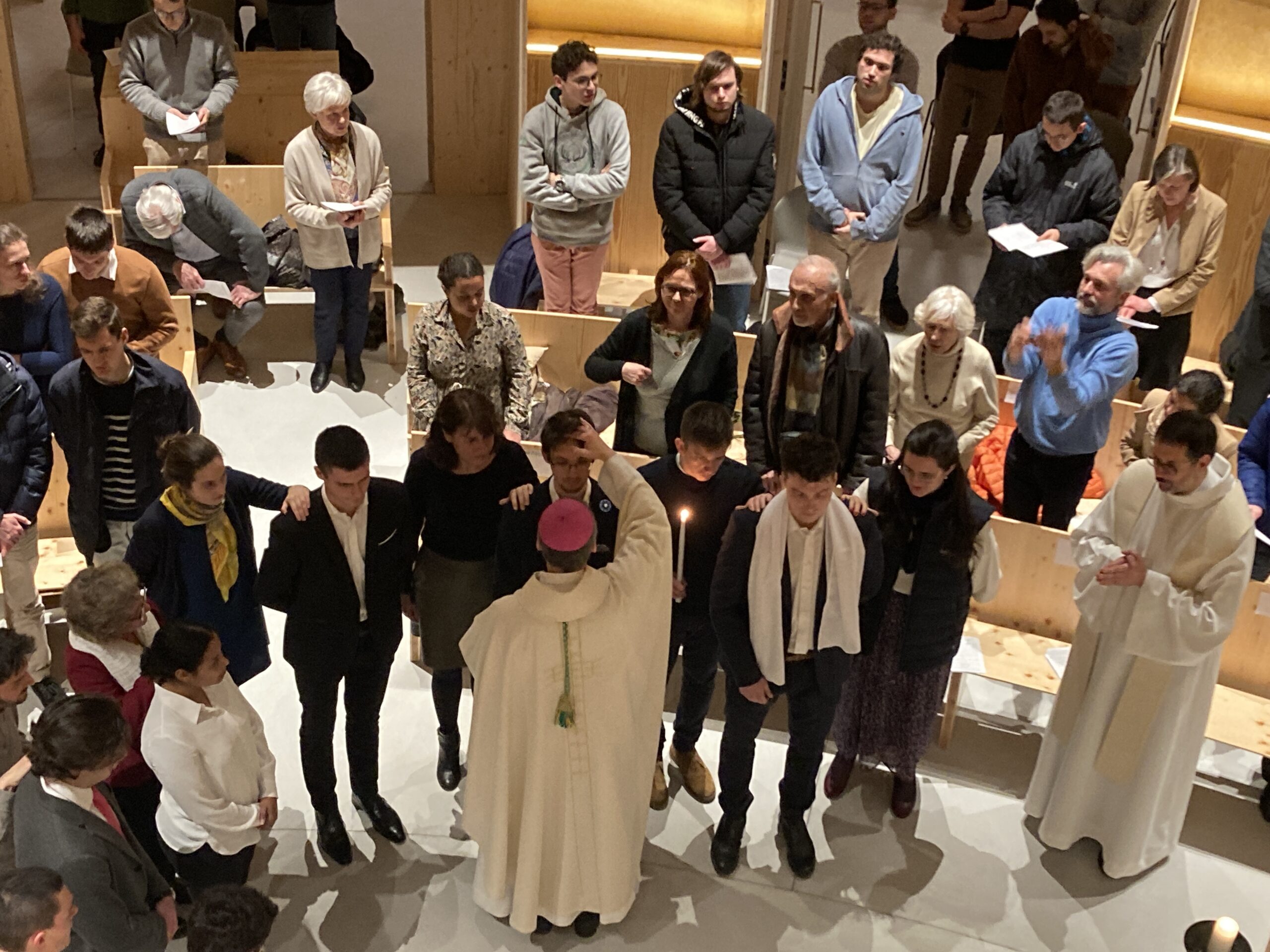Image : Baptême et confirmations au Centre Teilhard de Chardin !